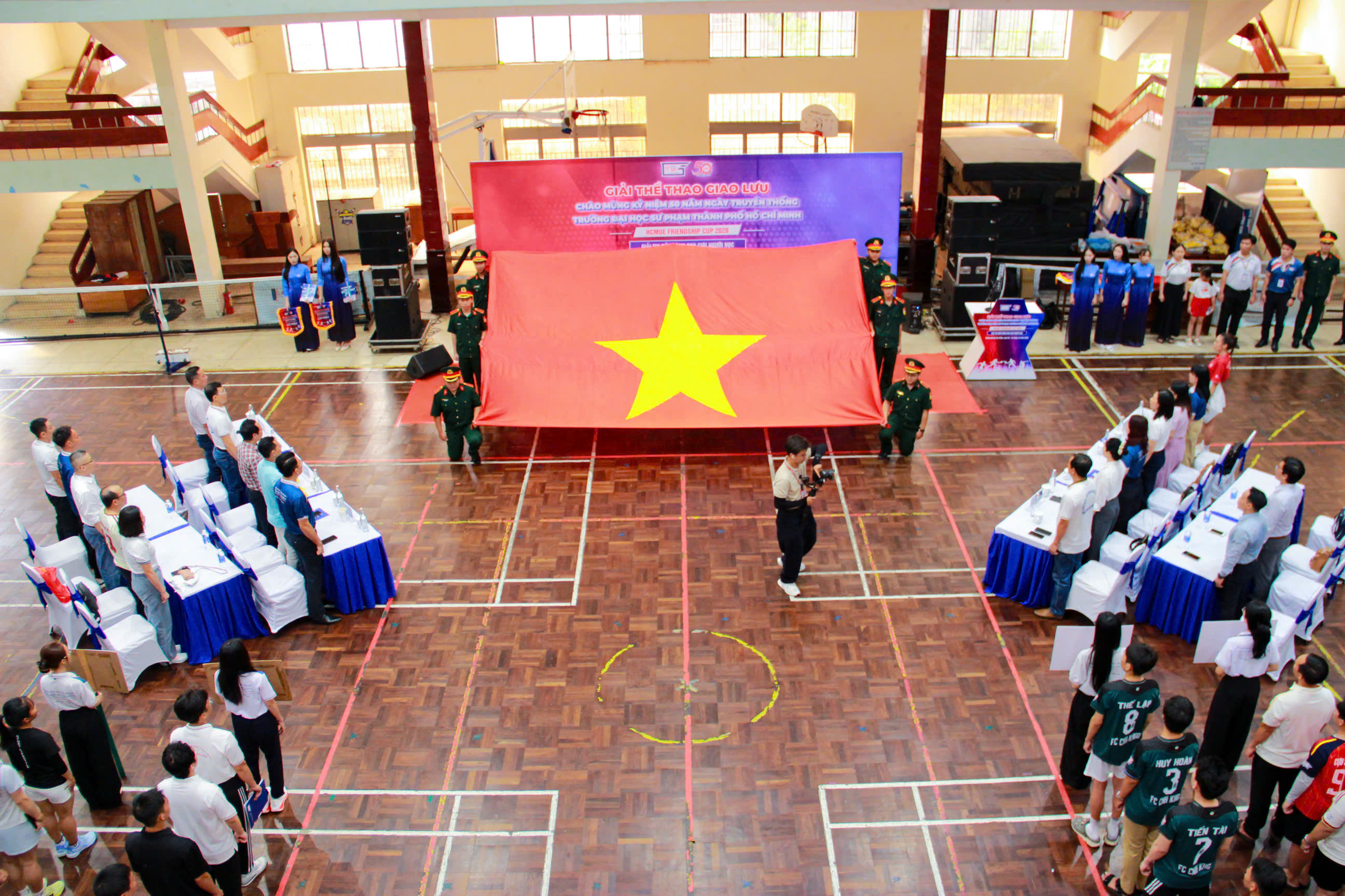 GIẢI THỂ THAO GIAO LƯU HCMUE FRIENDSHIP CUP NĂM 2026 DÀNH CHO CỰU NGƯỜI HỌC CHÍNH THỨC KHỞI TRANH